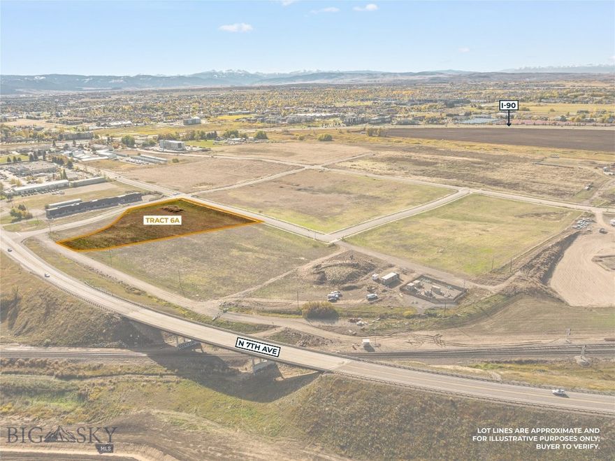 State land lease transfer with improvements. This industrial property is ready for your development. Build your property with ease by accessing land at a reasonable rate through a 99 year lease with the state of Montana. All utilities and improvements finished. Unbelievable location between I-90 and Frontage off of Nth 7th. Easy access to amenities. This parcel is ready for your development.