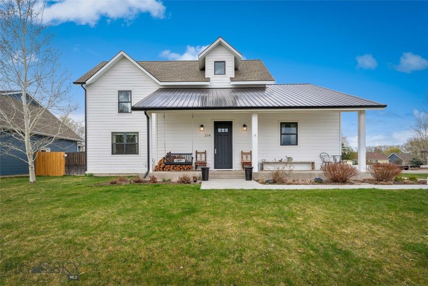 Well-maintained single-family home built in 2014 by BKS Design + Build, offering 3 bedrooms and 2 full bathrooms on a spacious 0.31-acre lot in Manhattan. The functional floor plan features a primary suite with a private full bath, while two additional bedrooms are connected by a Jack-and-Jill bathroom. The main living area includes a wood-burning fireplace, creating a comfortable gathering space. A bonus room above the attached 2-car garage provides flexibility for an office, guest space, or additional living area. Conveniently located with easy access to the school, local amenities and outdoor recreation.