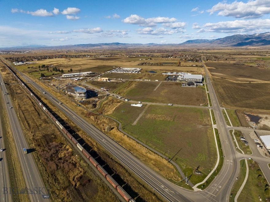 Nelson Meadows Subdivision – new M-1 zoned, master planned commercial subdivision in the City of Bozeman. This premier location for businesses will link Bozeman to the Yellowstone International Airport and feature unrivaled visibility from I-90 and the Frontage Road just west of the 19th Ave interchange and provide City Services. Lot 12 can also be combined with Lot 13, also for sale at MLS #404752, for a total of 1.42 acres.