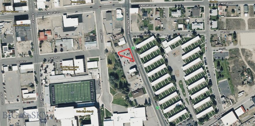 This 4,356 sq. ft. vacant lot in Uptown Butte offers excellent potential and is zoned for commercial use, providing a variety of development possibilities. The property has historically been used as a parking lot, making it a convenient and accessible space with established use. With its prime Uptown location, this lot presents a great opportunity for investors, business owners, or future development.