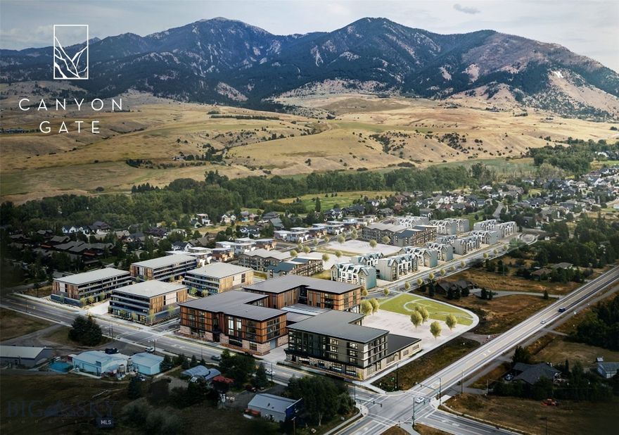 Welcome to Canyon Gate — Bozeman’s Northeast Gateway to Adventure.
One of the last remaining infill development opportunities on Bozeman’s highly sought-after northeast side, Canyon Gate is envisioned as a vibrant mixed-use community that brings together residential living, local commerce, and outdoor access in perfect balance.
Designed to establish a true sense of place, Canyon Gate will forge meaningful connections between people and the essential assets that make Bozeman special — local services, employment, attainable housing, recreation, and the area’s rich history.
Future residents will enjoy a variety of living options, from attainable for-rent apartments to for-sale stacked flats and rowhouses. The commercial zone offers endless potential — imagine a neighborhood market, restaurants, a taphouse, boutique retail, fitness studios, offices, or even residential units above the street-level activity.
Located just minutes from Downtown Bozeman, Story Mill Park, Bridger Creek Golf Course, and Bridger Bowl Ski Area, this site offers unmatched convenience and access to Bozeman’s outdoor lifestyle.
This R-3 zoned parcel, with surrounding infrastructure already complete, is ready for your creative vision. Conceptual plans indicate potential for 40–48 residential units on these 2 parcels.
Be part of Canyon Gate — where Bozeman’s northeast side comes to life.