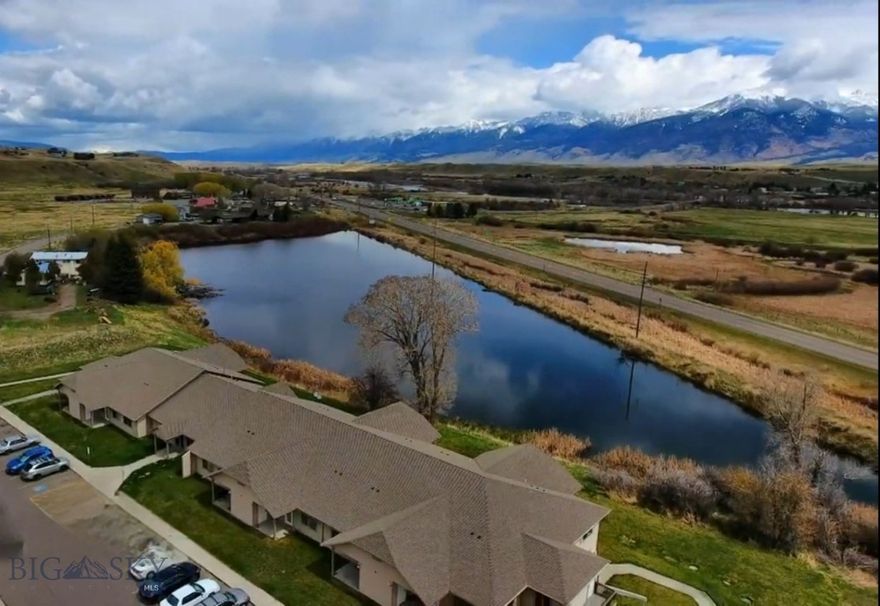 Unique investment opportunity in the heart of Paradise Valley! This 18-unit apartment complex features 12 one-bedroom apartments and 6 two-bedroom apartments, all intelligently designed to maximize space and provide breathtaking views of the Absaroka Mountains, the on-property pond, and the surrounding valley. Thirty minutes north of Yellowstone National Park and the same distance south from Livingston, Emigrant offers prime Montana living within reach of adventure and amenities. The Avalon apartment complex includes an elevator, exterior wheelchair access, public laundry as well as private laundry hookups in each apartment. Two expansive and light-filled common areas, one with open-use kitchen and large doors leading out to the pond and a gym/library room, boost the great livability. Approximately 4600 square feet of unfinished area in the basement awaits customization for resident storage, more apartments, offices or anything to fit your needs. These apartments are consistently rented and often have a wait list as this type of living is uncommon in this highly sought-after and beautiful area. Contact listing agent or have your Realtor request current financial information.