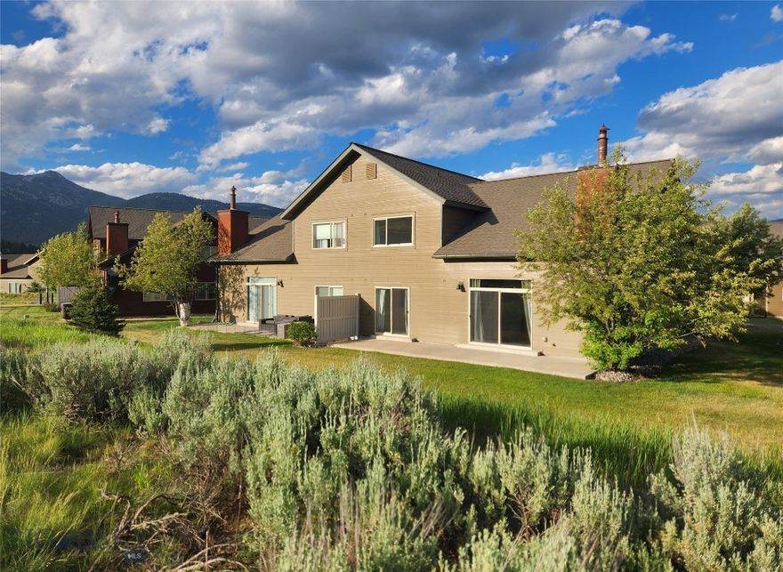 Own a spacious 3-bedroom, 3-bathroom condo in Big Sky’s Firelight Meadows neighborhood. Featuring an open-concept layout, abundant natural light, and a central location, this home offers a thoughtfully designed living space with easy access to local amenities. Private en suite baths in all bedrooms enhance comfort and privacy. Nestled on a quiet cul-de-sac, the property enjoys peace and privacy, along with stunning mountain views. Take advantage of direct access to local trails, perfect for walking, biking, and connecting with the outdoors year-round. Enrolled in Big Sky Community Housing Trust’s Good Deeds program, this condo requires full-time local workforce occupancy. Eligible buyers who intend to use the condo as their primary residence may qualify for up to 10% in down payment assistance through the Housing Trust. Buyers interested in a down payment assistance loan can find the terms in the flyer uploaded to this listing. The Seller, Big Sky Community Housing Trust, will require the buyer to record the 2025 Good Deeds Restriction at closing, which is uploaded to this listing. The buyer must also complete an application to demonstrate that at least one occupant can meet the full-time local workforce requirements. The three requirements of the deed restriction include: (1) One occupant must work an average of 30 hours per week for a business located in Big Sky. (2) Occupants meeting the work requirement must also earn 75% of their income in Big Sky. A tenant or owner may meet the work requirements. (3) Short-term rentals are prohibited. Owners of Good Deeds properties agree to submit their federal tax documents annually to Big Sky Community Housing Trust as proof of compliance with the deed restriction.