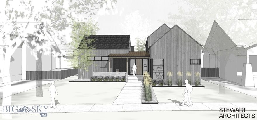 Discover the perfect canvas for your future home in one of Bozeman’s most desirable neighborhoods, Valley West. This well-positioned lot is one of the largest in the neighborhood and offers a rare blend of urban convenience and natural beauty—just steps from a serene park, pond, creek, and playground, while also being moments from top-rated schools, local restaurants, shopping, and the vibrant amenities of Ferguson Farm, including a nearby grocery store. With alley access and a shape ideal for creative design, the lot is well-suited for a custom home and an accessory dwelling unit (ADU), providing flexibility for multigenerational living, rental income, or a separate workspace. A preliminary design for a home and ADU has been completed for the property. Inquire about design options as the seller is an architect and open to collaborating on a custom design. Whether you're looking to build your dream home, invest in a rental opportunity, or create a flexible multi-use property, this lot is a rare find in a location that checks every box.