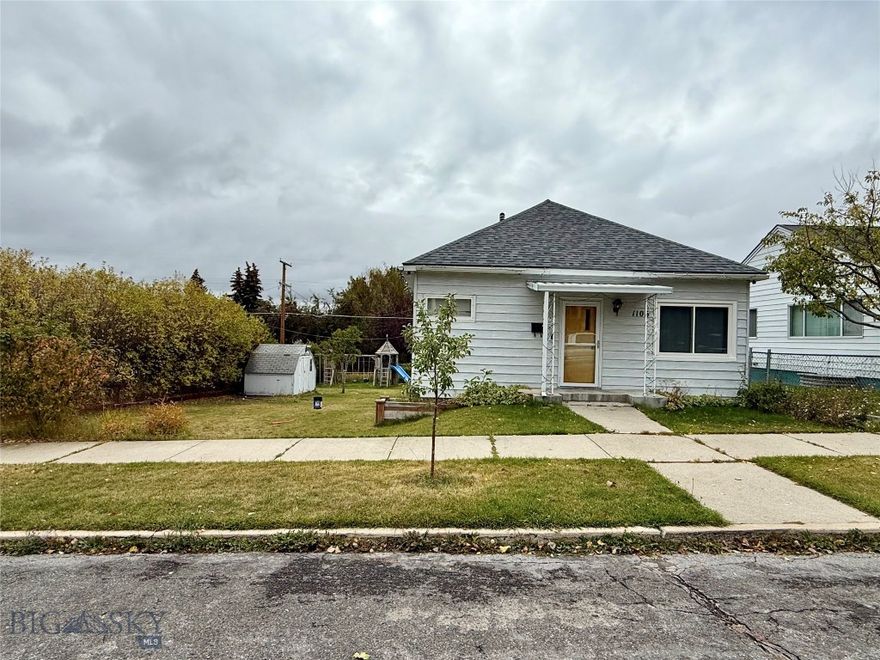 Welcome to this charming home that combines comfort and convenience in Butte’s desirable Lower West Side—just minutes from the highway, hospital, Montana Tech, West Elementary School, and trail system. The main floor features a comfortable layout with a spacious living room, two bedrooms, a full bathroom, dining area, and kitchen.  The lower level includes a separate entrance, one bedroom (non-conforming) with a full bathroom—ideal for a private guest suite, home office, or easy conversion back into a studio apartment. The basement also includes a laundry area and a versatile bonus room that can be customized to fit your needs. Whether you’re looking for flexible living options, guest space, or rental potential, this home delivers comfort, convenience, and opportunity in one great location.