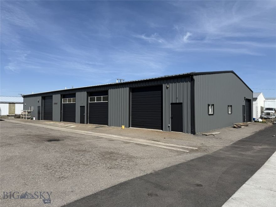 Fully leased M1-zoned industrial investment opportunity at 517 E Bryant Street in Bozeman. This ±6,480 SF freestanding building sits on nearly half an acre and offers immediate in-place income in a strong industrial submarket. The exterior has been recently repainted, complementing the durable metal siding and metal roof for long-term, low-maintenance ownership.

The building is configured into three individual units: one 4,800 SF unit, one 1,008 SF unit with office and restroom, and one 672 SF garage-style unit. The property features four 10’x10’ overhead doors and one 8’x8’ overhead door, 220V three-phase power, natural gas, and city of Bozeman Water and Sewer. 

Ample front parking provides flexibility for tenants and operations. Located minutes from the Cannery District and Downtown Bozeman, property’s central east-side location continues to generate strong tenant demand from both retail and industrial tenants.