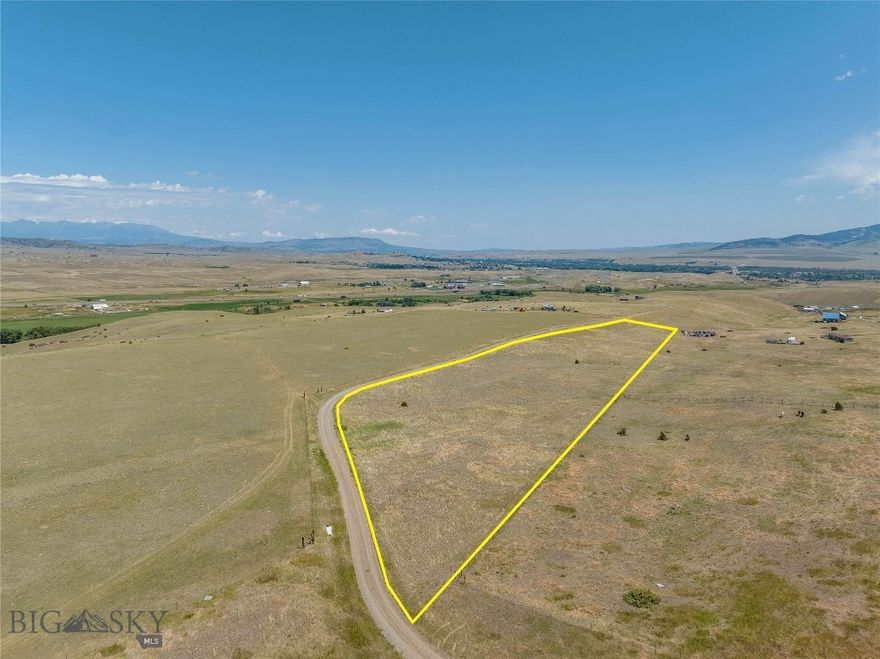 Escape to 6.2 acres of nature's haven! DEQ has approved a 2nd dwelling on the site! You can have a guest cabin, 
ADU or Mother-in-law quarters. This is a huge benefit to the property, approved and ready to roll! 10 Minutes from the picturesque town of Livingston Montana just north of Paradise Valley and only 50 minutes from our iconic Yellowstone Park. 40 Minutes from the college town of Bozeman, you can find the big city amenities of box stores, honking horns, and an international airport. In Park County you will find all you need to keep your 2 and 4 legged friends and family happy and well fed with 2 grocery stores, 2 feed stores, and I would be remiss to not mention the best hardware stores, one downtown that has the old wooden floors that take me back to my childhood! Sink a fly in the Yellowstone River, soak in the local hot springs or feast your eyes on the pristine views of three mountain ranges, Crazies, Absaroka's and the Bridger's. Here is your canvas to create your dream retreat. If you are the type that likes not being told how to live you will love there is no HOA to deal with! You will meet your neighbor's and work with them to maintain the road access. Ready with septic approval from the county. Bring your livestock and build your Montana dream!