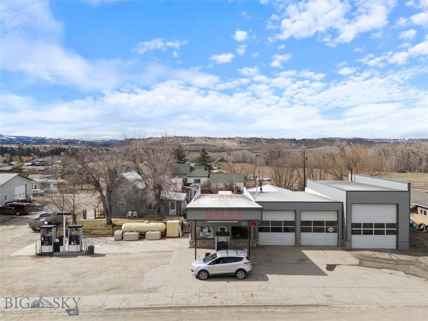 Rare Investment or Business Opportunity!
Step into a piece of Clyde Park history with Dale’s Conoco Fuel & Service Station—proudly family owned and operated for more than 80 years, and a trusted cornerstone of the community for even longer. Perfectly positioned in the heart of town, this well-established service station offers 3 functional bays, ready to keep the tradition of quality service alive or to bring your own vision to life. An excellent opportunity for entrepreneurs or investors alike, with the option of owner financing available. Inventory will be valued separately and finalized at closing.