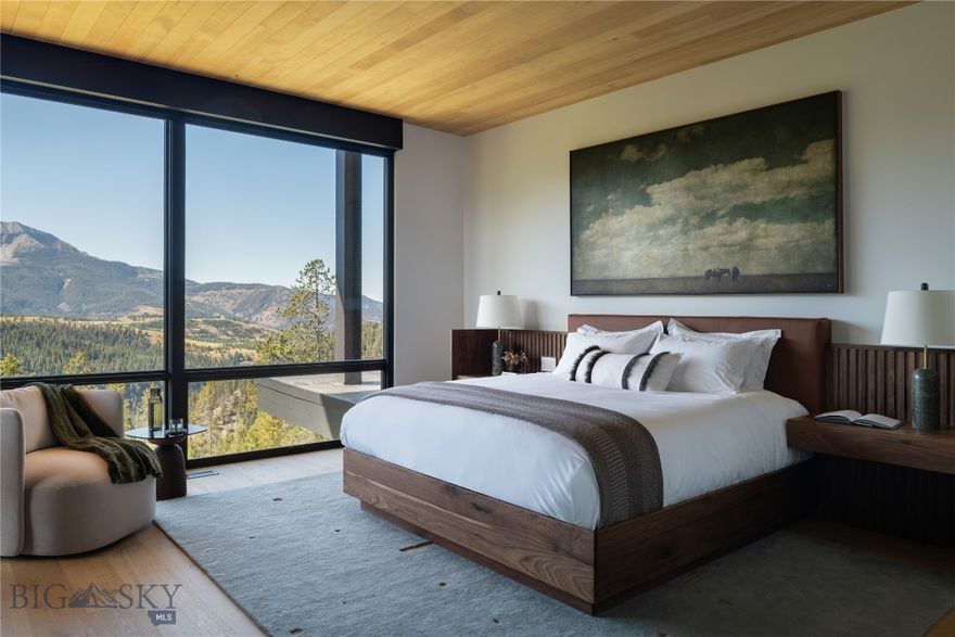 Nestled among towering evergreens and expansive mountain vistas, Private Home #48 presents an elevated expression of alpine living. Designed by renowned architect Olson Kundig, the residence is a masterclass in integrating architecture with nature.

Spanning approximately 5,676 square feet, this six-bedroom, six-and-a-half-bathroom home offers expansive interiors defined by clean lines, rich materials, and dramatic windows that bring the outdoors in. Thoughtful design details and multiple fireplaces create a warm yet sophisticated atmosphere throughout.

Generous gathering spaces open onto terraces and outdoor lounges, providing ideal settings for entertaining or quiet relaxation in every season. The home’s scale and layout offer both privacy and openness, making it equally suited for hosting or retreating.

Situated within One&Only Moonlight Basin, Private Home #48 provides access to exceptional resort amenities and bespoke experiences, all delivered with the signature service and discretion of One&Only.