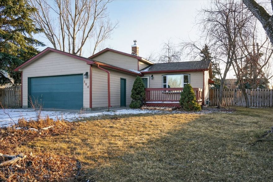 This charming single family home located at 504 Secretariat Cir in Belgrade, MT was built in 1982. With 2 bathrooms, 2 stories, and a finished area of 1,312 sq.ft., this well-maintained property offers a cozy and inviting living space. Situated on a spacious lot of 8,799 sq.ft., this home provides plenty of outdoor space for relaxation and entertainment. Don't miss the opportunity to make this lovely home your own!.
