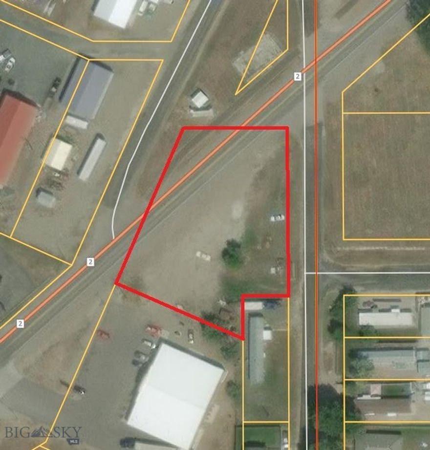 Located in the heart of Three Forks sits this very visible and much desired commercial lot. This great corner lot sits right next to the Family Dollar and directly across the street from the Three Forks Market and Saw Dust and Steel. Amazing possibilities to build your business!