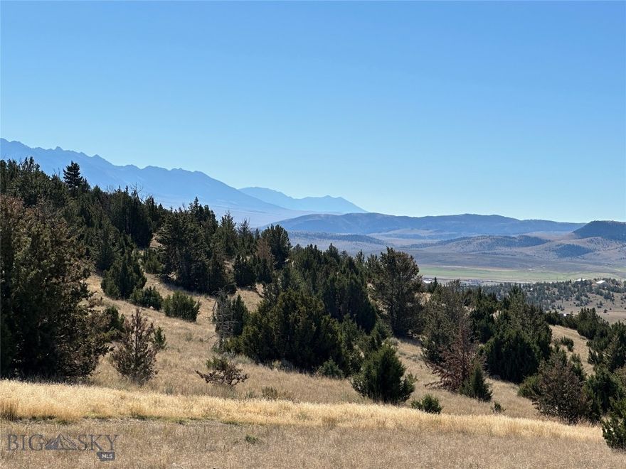 High in the Gravelly Mountains is this 6.3 acre parcel that borders large ranch on it's northern boundary.  It is an ideal location for on off grid cabin though you can have internet via fiber optics lines that have been run into the area.  The HOA charges a $2,500 "impact fee" when you apply for your building permit but hopefully will use the money to improve the two track road.  Interesting and varied topography, views in every direction, and covenants (600 SF minimum for your new cabin as per covenants) to help progect the value of your land.  MILES of views, access to stocked Haypress Lakes, and trails for your side by side, ATV, horses, mountain bikes, or your Chevrolegs!  Buy Land - they aren't making any more of it and this parcel is priced to sell!!