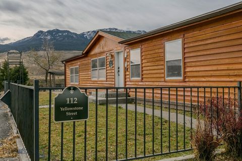 Photo of 112 Yellowstone Street, Gardiner, MT 59030 (MLS # 407135)