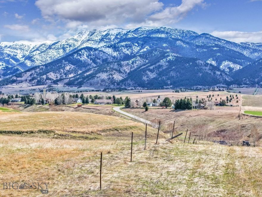 Opportunity awaits with this elevated 2.22-acre lot in Springhill Reserve. It offers breathtaking natural surroundings with majestic Bridger Mountains to the east and the Gallatin Range and Spanish Peaks to the south. Residents can enjoy 2.7 miles of walking trails, 49 acres of open space, and a community pond. This prime location is a short 5-10 minutes away from downtown Bozeman's shops, restaurants, and attractions, and Bozeman-Yellowstone airport is a quick 10 minutes​​‌​​​​‌​‌​​​​‌​​‌​​​​‌‌ away.
