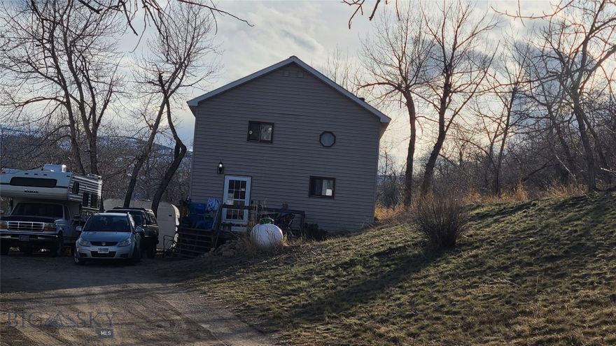 Off grid property on 20.1 acres. Cross fenced, has had horses on the property. House is 2 level with crawl space, has a furnace that was new when home built but hasn't been used in 25 years. Needs electricity to run and the home is using a generator for electric so they don't used the furnace. They have a stove that heats very good. Has 2 bedrooms upstairs. There are 3 sheds on the property for storage. One was originally used as a shop. Large beaver pond on the property, it's 16 foot at the deepest part.