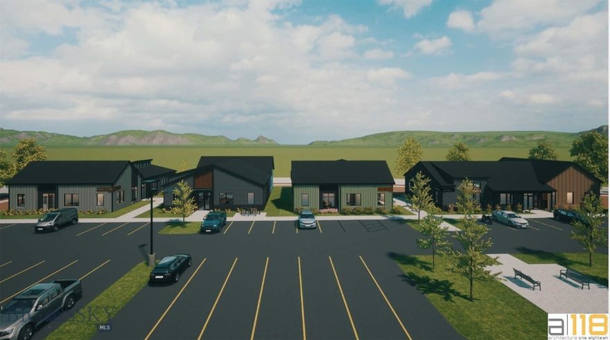 Beautiful new construction building in Belgrade's newest office park in the West Post Subdivision just minutes from the Airport and the I-90 interchange. This office suite will have six windowed offices plus some open space. There is also a conference room, kitchenette and waiting area. Private restroom in the suite and small storage closet. These new build office buildings will have nice finishes throughout. Also available for sale, and larger options available for an entire building. The office park will be nine buildings in all, and each building will be of similar size. Plenty of central common parking provides convenient access to each of the buildings. This building scheduled for completion mid June 2026.