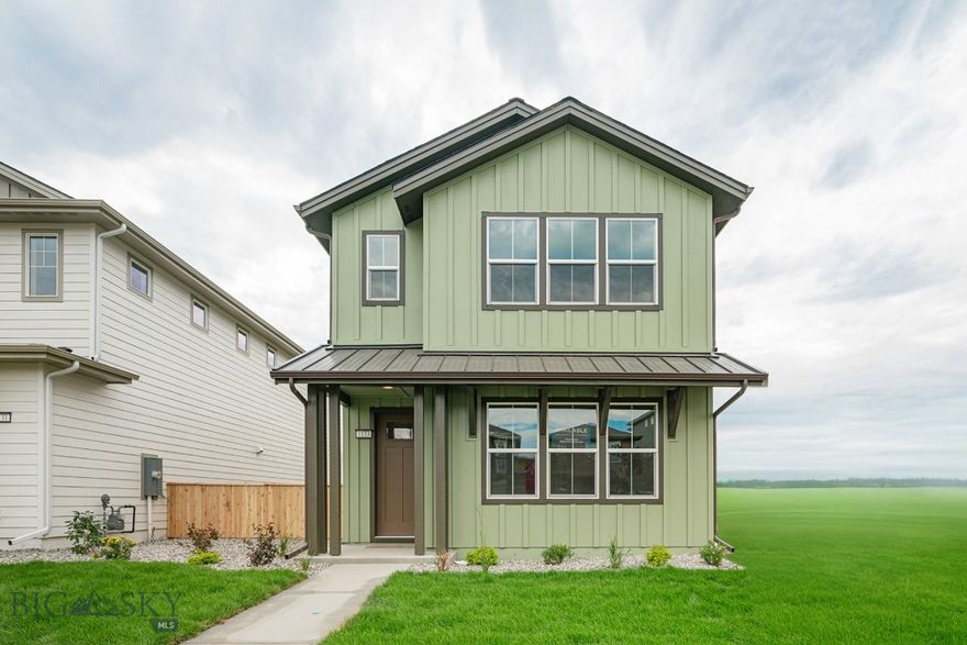 This home welcomes you with the quaint front porch. Upon entering, you will notice the spacious great room with 9-foot ceilings and large front-facing windows for neighborhood views. On the first floor, the open-concept living area melds distinct zones for living, dining, and cooking with a level of connectivity that allows your whole family to come together. The great room flows into the kitchen and dining space, with sliding glass doors leading out to the side patio for easy access to outdoor relaxation. Upstairs, the opportunities to entertain continue with a large loft space, perfect for a home theater, a play space for little ones, or even an open-concept home office. And don’t worry — even with this spacious loft, each of the three bedrooms offer plenty of room to stretch out.
