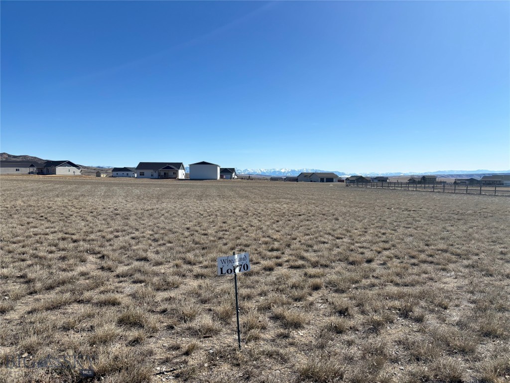 Beautiful Bridger Mountains Views from this 2.18 acre lot outside of Three Forks, MT. Flat, spacious lot with elbow room. Paved roads, established neighborhood. Wake up to the sunrise view over the Bridgers. Only 10 miles from the quaint town of Three Forks and 40 miles from Bozeman. The great outdoors are nearby, with fishing the Headwaters of the Missouri or biking the Copper City Trails within 10 minutes. Canyon Ferry Lake 40 minutes away.