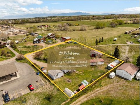 Photo of 20 Rabel Lane, Gallatin Gateway, MT 59730 (MLS # 411081)