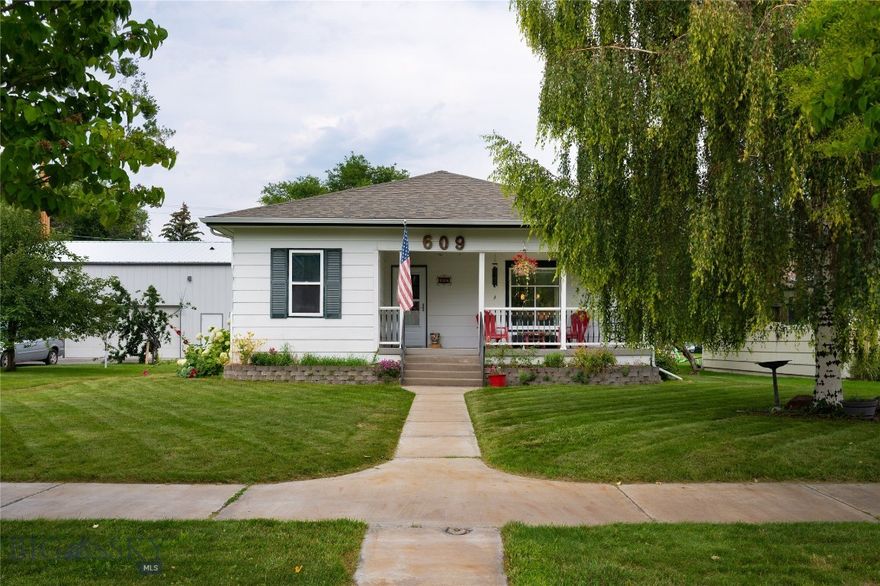 A Slice of Montana Small-Town Life—Just Minutes from Canyon Ferry Lake If you’ve been searching for a home with the warmth and charm of a
sleepy small town—but with world-class fishing, hunting, and lake days just around the corner—this lovingly cared-for home in Townsend may be
exactly what you’ve been dreaming of. From the moment you arrive, you’ll notice its character: leaded glass windows, original wood floors, and a
front porch perfect for slow mornings with coffee or peaceful evenings winding down. Inside, the home offers comfortable one-level living with a
beautifully remodeled kitchen that flows seamlessly into the dining and living areas. A bonus hobby room or second living space gives you options,
and the basement offers exceptional storage and a clean, usable feel. There’s also no shortage of closets throughout—every detail feels thoughtful
and move-in ready. There is even the remainder of a home warranty. The current owners planned to stay for years but are relocating due to work.
They’ve loved the walkability of Townsend, with a great dentist just down the street and bike rides to the lake becoming a regular joy. The city
maintains the boulevard trees, and the neighbors here are welcoming and kind. You're just a short drive from both Bozeman and Helena, but when
you're here, the peaceful rhythm of life makes you feel a world away. Whether you're seeking a base for year-round recreation or a full-time
residence rooted in community and calm, this home offers a rare blend of character, comfort, and access to Montana’s best.