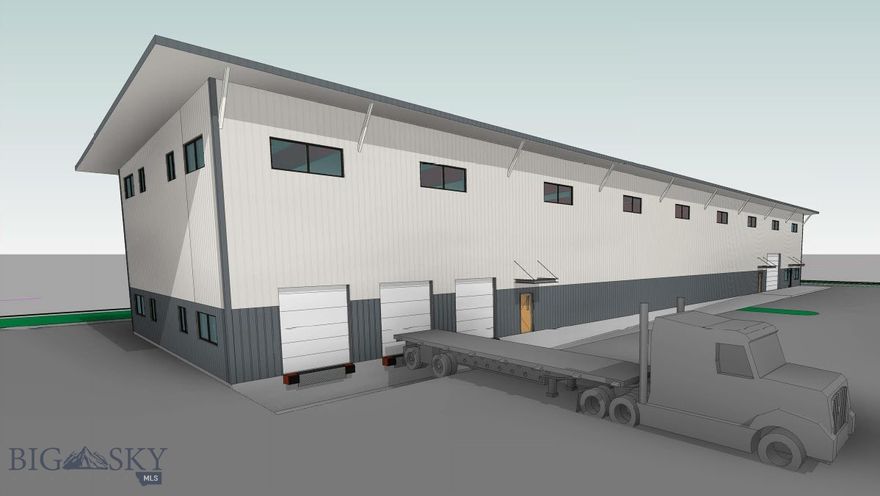 Build-to-Suit opportunity in Jack Long Industrial Park - Lot 5.
Building is fully customizable to tenant’s needs
Easily Accessible on and off I-90
Zoned ICL - Industrial Center, Light
Close to Industrial & Retail Trades and Services
Minutes From Missoula International Airport
18 Wheeler Accessible
Professional Landscaping and Curb Appeal
Ample parking
10 Minutes from Downtown Missoula
Loading Docks
Gated
Room for additional outdoor storage or canopy
