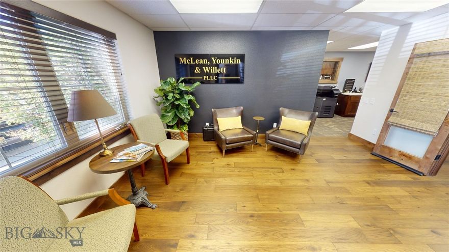 Great opportunity to own your own office condo.  Located in the Stadium Center office park on the corner of 11th and Kagy, close to MSU.  This first floor office condo features seven private offices, kitchenette and a small conference room.  There is also a reception desk with waiting area, file room and private restroom with shower in addition to a common area restroom.  Great layout for a professional office user in a convenient location with common parking.