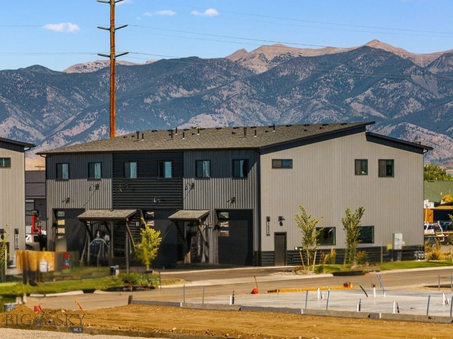 Welcome to Belgrade's premiere live/work community, Jackrabbit Reserve! This thoughtfully designed development is encircled by a public trail system and ideally located near Belgrade's ever-growing town center. 203 Fletching Way is a stunning newly constructed triplex, with each unit featuring a 1200+ sf main level shop with epoxy flooring, as well as a luxurious 2 bedroom, 2 bathroom residence above. Each unit features sleek LVP flooring, fully equipped kitchens with full stainless steel appliance suite, laundry, and window coverings. Jackrabbit Reserve enjoys quick proximity to the Bozeman Yellowstone International Airport, I-90 interstate access, grocery stores, and dining. An investor's dream, this triplex has massive rental income potential as Belgrade continues to grow and live/work opportunities continue to be a rare find.