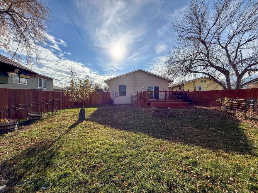 Welcome to this meticulously maintained 3-bed, 1-bath home in the heart of Helena. The moment you open the door, you’ll be greeted with a bright, open space where the living room, dining area, and kitchen all come together. Enjoy single-level living at its finest with two spacious bedrooms/office space, plus a primary bedroom offering a huge closet and a sliding glass door which leads to a deck and then to the backyard. The full bath shows off modern lighting and fixtures. The kitchen has received several updates, including lighting and countertops, creating a stylish, yet functional space. You'll appreciate the mature landscaping in the front and the fully fenced grass backyard, featuring a shed and providing ample space for you, your pets, and guests. Another large storage shed abuts the east side of the home. With fresh paint throughout, central air, affordability and a location just minutes from shops, restaurants, and everything else Helena offers, this is a must see! There is a large concrete pad for parking, at the front and side of the property. There is also a separate enclosed area to the side of the house, for pets. Roof put on about 5 years ago. Home shows like new. Open house this Sunday, 11/23, 12-2 PM!