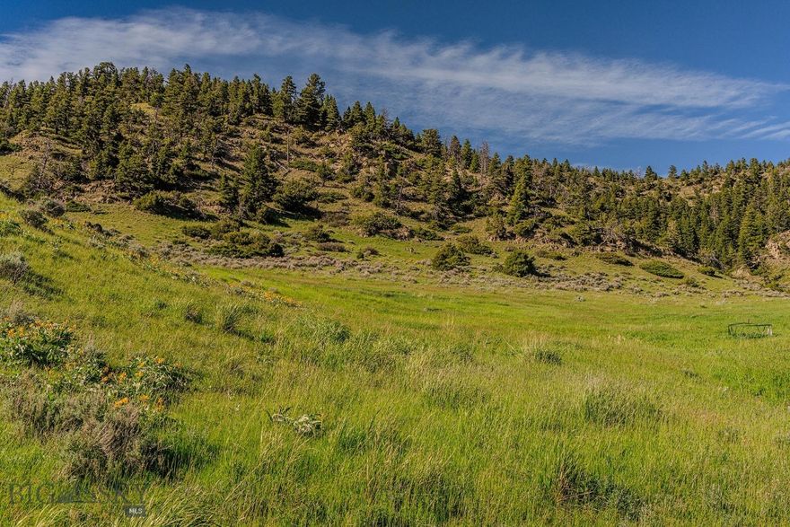OC Ranch is a rare offering located at the heart of one of America’s most visually stunning regions. Framed by iconic mountain ranges—the Absarokas, Bridgers, Highlights, and the Crazy mountains— this exclusive collection of 160± acre ranch properties offer a rare blend of privacy, breathtaking setting, and potential to create a legacy property. Buyers can purchase the entire 640-acre ranch or choose from four, 160-acre parcels. With rolling meadows, benches, and panoramic views in every direction, OC Ranch holds a commanding position between heritage ranchland and the towering wildlands of southwest Montana. Though deeply private, the ranch is remarkably accessible, just 25± minutes from Bozeman, 15± minutes from Livingston and the Yellowstone River, and nearby hundreds of thousands of acres of public land. On the property itself, owners enjoy not only their own expansive tracts but also 10± miles of private shared hiking, mountain biking, or horse trails that wind through ridgelines, valleys, and open country, offering constant connection to the land’s grandeur and the surrounding peaks. Spring and summer bring the land to life with native grasses, sagebrush, wildflowers, and dense foliage along the north-facing slopes and creek corridors. Wildlife, including elk, moose, black bear, whitetail and mule deer, and other species of wildlife found in the Yellowstone ecosystem, find sanctuary throughout the varied topography. Underground power, year-round access via newly built roads and bridges, and a thoughtful development plan ensure that modern convenience doesn’t come at the cost of natural beauty. Each parcel includes access to meadows, ridges, O’Rea Creek frontage, and benefits from some of the neighboring properties under conservation easements that ensure protected viewsheds and thriving wildlife habitat. With four distinct tracts available, each offering a unique blend of terrain, orientation, and build opportunity— OC Ranch is a legacy holding that provides the rare combination of privacy, proximity to amenities, and limitless mountain views. OC Ranch Tract 5: Huge, south-facing meadows and valleys offering fantastic views of the Absarokas and the Spanish Peaks to the west. OC Ranch Tract 5 description: Huge, south-facing meadows and valleys offering fantastic views of the Absarokas and the Spanish Peaks to the west.