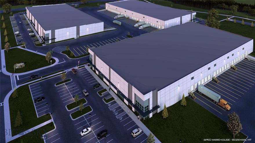 Class A industrial build-to-suit opportunities available for manufacturing, production, distribution, office, and warehousing users. The North Loop Subdivision is centrally located in Bozeman between North 19th Avenue and North 7th Avenue, offering convenient access to I-90, Bozeman Yellowstone International Airport, and nearby amenities. Flexible building sizes from 25,000 to 200,000 SF accommodate a wide range of industrial needs. Large-scale industrial lease opportunities of this caliber are exceptionally rare in the Bozeman market.