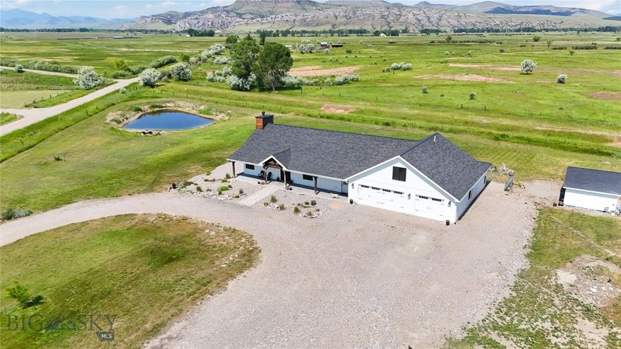 Two homes, 8.54 acres, no covenants, detached heated shop—need I say more?
18287 Haasakker Rd is the kind of property that doesn’t come along often. With two separate homes on one lot, the options are endless—live in one and rent the other, create a multigenerational setup, or keep one as a private guest retreat.

The main home is full of character, featuring warm wood accents throughout, an inviting open layout, and a cozy floor to ceiling stone fireplace.  The attached garage has its own thermostat, making it the perfect spot for projects or climate-controlled storage year-round.

The second home offers privacy and flexibility, ideal for guests, rental income (short or long-term), or even a home office setup.

You’ll also love the detached heated shop, a dream for hobbyists, small business owners, or anyone who just needs extra space. And with no covenants, you can use the land your way.

Versatile, welcoming, and set in a peaceful location minutes from the charming town of Three Forks, this one checks all the boxes.