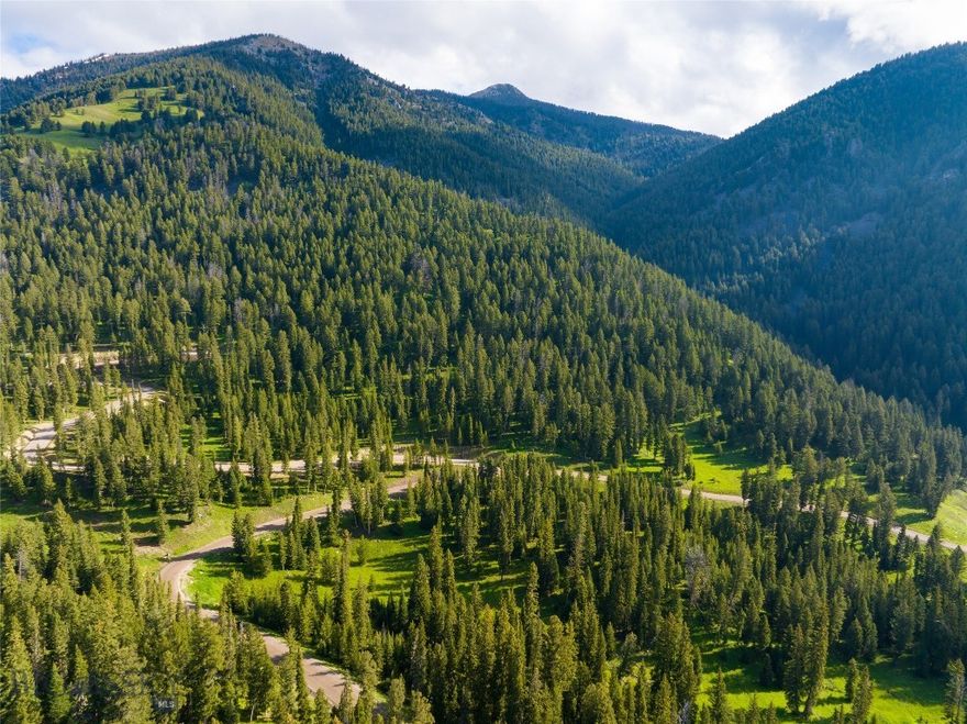 Privacy, proximity, wildlife, old growth trees and views...this parcel has it all! A bit over a mile and a half to the dining, shopping, concerts, Farmers' Markets and more in Big Sky's bustling Town Center and Meadow Village, this lot has a gorgeous sunny building site with views to the South and Southeast. The only sounds you will hear are birds and breezes. A beautiful meadow below the building site is a haven for deer, elk and moose that come to drink at a seasonal spring. The parcel is approximately ten minutes to the lifts at Big Sky Resort and ten minutes to the famed Gallatin River, a Blue Ribbon trout stream. The west entrance to Yellowstone National Park is less than an hour to the south and Bozeman is about an hour to the north. Build your family's legacy complex with home and guest home permitted, plus horse facilities or other outbuildings.