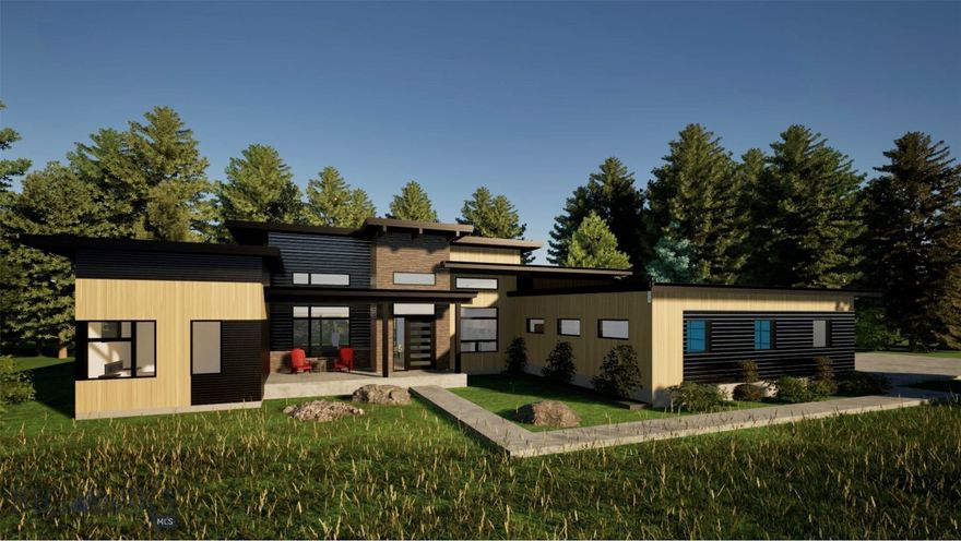 Set against protected open space in Big Sky’s desirable Gallatin Foothills Phase 2, this newly built 2,799-square-foot single-level residence delivers a thoughtful balance of privacy, comfort, and elevated mountain design on 1.61 acres. Surrounded by natural landscape and forested views, the setting offers a peaceful retreat with seamless access to the outdoors.  The well-planned layout includes four generously sized bedrooms and four bathrooms, complemented by a spacious mudroom/laundry room, and a heated two-car garage designed for year-round convenience. An expansive back patio extends the living space outdoors, creating an ideal setting for entertaining or unwinding while overlooking the surrounding open space. Interior finishes reflect quality craftsmanship throughout, featuring a mix of wood and tile flooring, solid surface countertops, and a striking stone fireplace centered around a 60-inch Heat & Glo Mezzo gas insert. The kitchen is equipped with GE Monogram appliances and designed for both everyday living and hosting. Comfort upgrades include in-floor heat in the primary bathroom, central air conditioning, and forced-air heating for all-season enjoyment. Residents enjoy direct access to trail systems from the property, more than 75 acres of shared community open space, and close proximity to the Gallatin River, Big Sky Town Center, and Yellowstone National Park. This home presents an exceptional opportunity to enjoy refined mountain living in one of Big Sky’s most appealing neighborhoods.
