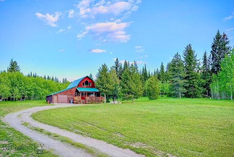 Photo of 286 Mule Deer Road, West Yellowstone, MT 59758 (MLS # 399105)