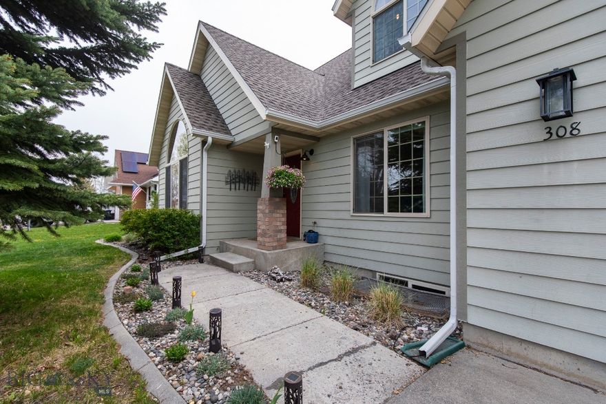 Well maintained and thoughtful layout, this spacious 5-bedroom, 3.5-bath home offers over 3,500 square feet of comfortable living space in an exceptional Bozeman location close to everything the area has to offer. The kitchen has granite countertops, newer appliances, and both formal and informal dining areas. A stunning rock fireplace creates a warm and inviting focal point in the living room.The spacious main-floor primary suite includes a generously sized closet, dual vanities, and a beautiful tiled shower. With two bedrooms upstairs and two additional bedrooms downstairs, the layout offers excellent separation and flexibility for guests, family, or work-from-home needs. The large finished basement provides additional living space, perfect for a family room, recreation area, or media room. Additional highlights include a large separate laundry room, oversized two-car garage, multiple storage spaces for all your gear, underground sprinklers, and a beautifully landscaped yard complete with a hot tub for relaxing year-round. Ideally located near Kirk Park, this home combines space, comfort, and convenience in one outstanding package. Don't missing out on this home, call today!