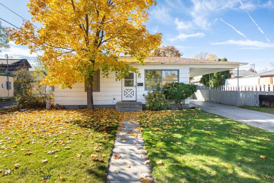 Sweet location! Nice 2 bedroom, 2 bathroom centrally located home in Missoula. Additional family room downstairs along with a bonus room, full bath and laundry facilities. Nice 2 car garage with individual doors and a 220 electrical outlet.