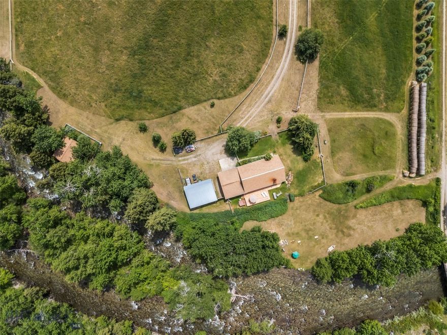 The "In-Motion" homestead hasn't changed hands in 25+ years. Rarely does a property in this prestigious enclave, a blend of rustic charm and upscale living, come available. With a private 600' (+/-)of W Boulder River frontage you'll catch 5 varieties of Trout and Mtn Whitefish. Surrounded by wildlife and Proper Ranchers, this is your opportunity to build a serene, private yet very accessible, haven. Howard Field (S60) located in Big Timber, boasts a 5248' paved runway, designed to accommodate a variety of jets. BZN is an hour away. Big Timber boasts an art gallery showcasing renowned local artists, eateries, and amenities including a golf course. The section of private river boasts two islands, a sanctuary for fish, the nearest public access is miles away. There are 5 rivers including the Yellowstone within 45 minutes. There are two "cabins", tear them down, remodel or use them as they are, the opportunity is endless.