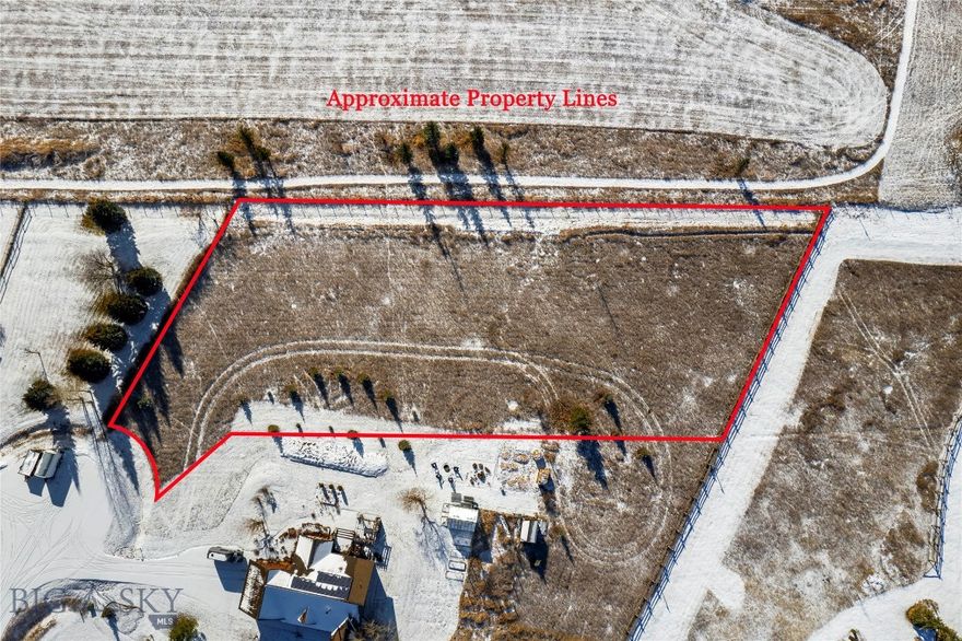 Prime 1.399 acre building lot in the sought after Hyalite Foothills subdivision. No county zoning. Enjoy captivating views of the Spanish Peaks, Bridgers  and surrounding mountains from this South of town location. A large open green space to the South makes this level lot feel even bigger along with views of rolling hills. Power and electricity are nearby and a well and septic are the buyer's responsibility. Hyalite reservoir and other recreational opportunities are nearby. 27 miles to Bridger Bowl and 43 miles to Big Sky. Come take a look at this beautiful property and start planning your dream home! Buyer to verify all information and is responsible for performing their own due diligence on all information related to the property.