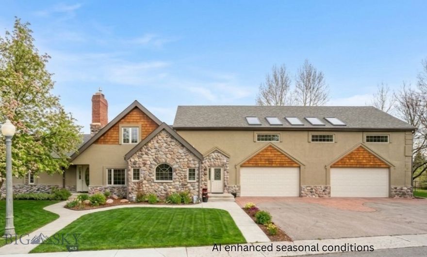 Private Montana Lifestyle Without Resort Pretension: Set at the end of a quiet dead-end drive and backing to Hole #4 of the Butte Country Club golf course, this exceptional residence offers a rare blend of privacy, panoramic Highland Mountain views, and elevated Montana living. Designed with  entertaining and everyday comfort in mind with 3 living areas, a dedicated gaming room & wet bar for hosting on any scale after a day on the course or trail. The main-level primary suite serves as a private retreat with a patio overlooking the fairway, a designated laundry room, soaking tub, and tiled walk-in shower. Upstairs, three additional bedrooms and a second laundry, plus a lower level guest suite. Car collectors, outdoor enthusiasts, and golf lovers alike will appreciate the four-stall garages + a dedicated golf cart bay just off the course with drive in lower level. Framed by sweeping mountain views and positioned within one of Butte’s most coveted golf course settings, this is a home offering space to gather, room to breathe, and a front-row seat to the beauty of Southwest Montana.