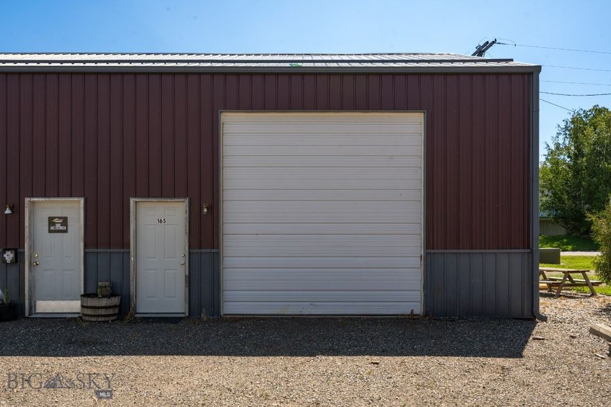 This clean and functional 1,000 square foot warehouse is ideally situated in Four Corners area, offering excellent access to Bozeman, Belgrade, and Big Sky. The space features a 14-foot manual overhead door. Parking is available directly in front of the unit, making day-to-day operations convenient for both staff and clients.

Inside, you'll find a blank slate warehouse ready for your business—an open, adaptable layout perfect for storage, light manufacturing, or a small commercial operation. The unit includes one private bathroom, a valuable feature in a space of this size. With tall ceilings, durable concrete floors, and a straightforward, efficient layout, this space offers flexibility and functionality for a wide range of uses.