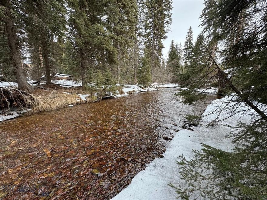 It's here - the one you have been patiently waiting for!!! Finally, a No HOA, No CCR waterfront lot in Seeley Lake, with Swan Mountain views. This generous 3.75-acre lot is level, and you'll appreciate that if you choose to build. It is close to town and shares a partial boundary with a Missoula County parcel, making it feel very private. The tranquil sounds from Trail Creek, combined with the spectacular views will provide the perfect sanctuary from the chaos in this world. The current owner has chosen to live here off grid, but power is close by and area wells are good. Have you been considering a ranchette - because the current owner has horses, goats, and chickens. He also operates his own on-site sawmill, meaning this property can support just about anything you have been dreaming of. All of the personal property on site will be removed prior to closing but serves as a standing testimony that you will be able to live here as you please without unnecessary restrictions. Seeley Lake and the Swan Valley are a recreational paradise. You are minutes from some of the best lakes, rivers, creeks, streams, hiking trails, and seemingly endless public lands. Whether you have a passion for hiking, hunting, fishing, floating, boating, exploring, winter sports or wildlife viewing, you are in the epicenter. You can live in the heart of where most people can only vacation. Don't miss this rare opportunity to own your own slice of heaven.