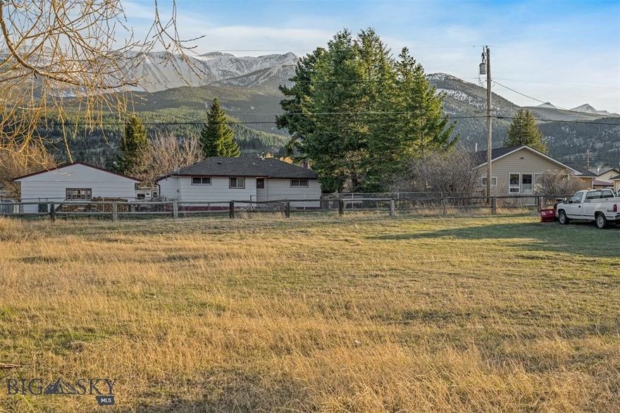 Welcome to your Montana mountain retreat! Nestled in the heart of historic Anaconda, 213 Warren St offers more than just a home—it offers a lifestyle. With breathtaking, unobstructed views of Mount Haggin, this charming property is your gateway to some of the best outdoor recreation in the region. This West Valley lot is a perfect place to build your dream home. Step outside and find yourself minutes from hundreds of miles of scenic hiking and Nordic ski trails, perfect for year-round exploration. Spend your summers soaking in the crystal-clear waters of Georgetown Lake, or hit the slopes at nearby Discovery Ski Area come winter. Golf enthusiasts will love being just a short drive from Old Works Golf Course, a Jack Nicklaus-designed, world-class course right in town. Looking for a little adventure? Montana Zipline Adventures is just around the corner. Whether you're searching for a serene getaway, a basecamp for recreation, or a peaceful place to call home, 213 Warren St delivers it all—along with unbeatable mountain views that will take your breath away, every single day.
