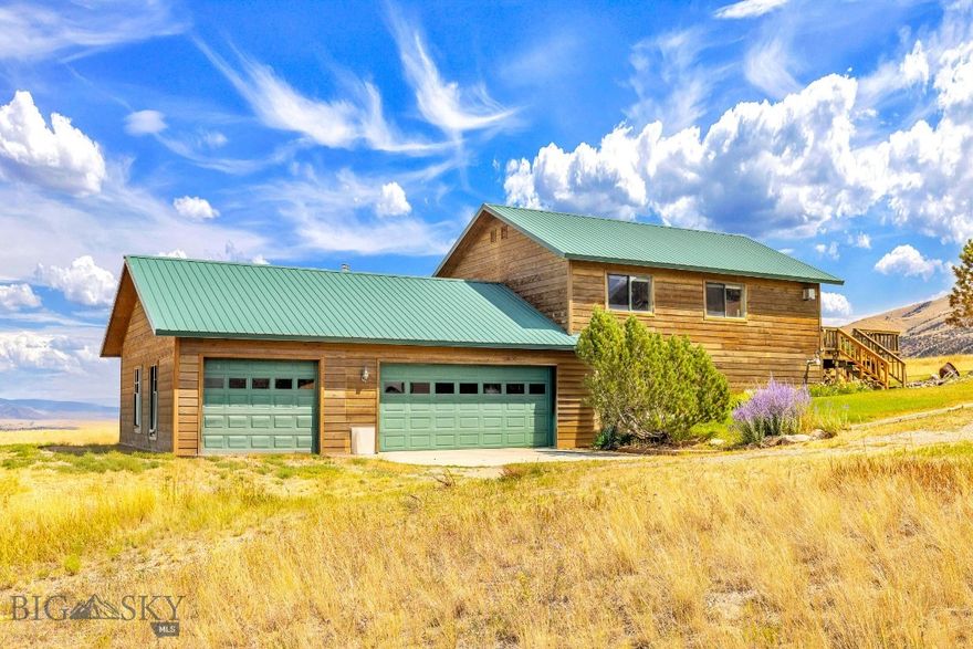 Nestled between the city of Livingston and Yellowstone National Park in the Paradise Valley is a property ready for its next chapter. The seller originally built the home as a guest house, which sits on 20.33 acres and features panoramic views of three mountain ranges. This property offers both privacy and proximity to the Yellowstone River, renowned for its blue-ribbon trout fishing. Framed by the Absaroka Mountains and Gallatin Ranges, you will find a well-built two-bedroom, 1.5-bath home perfectly oriented to take in the area’s scenery and wildlife. Inside, recent kitchen updates include new appliances, custom cabinetry, and a five-burner gas range. The living areas on both levels offer incredible views of the surrounding natural vistas, while the deck provides additional outdoor living space to take in the sunsets and watch wildlife. The gardens around the property have been created and tended with care, offering enjoyment for years to come. The home was built to withstand Montana’s changing climate and is wired for a generator when backup power is needed. The oversized two-plus-car garage features three bays and a workshop area. There is room for potential expansion, as a separate electrical pedestal is already in place to power an additional dwelling or possibly a shop. Nearby, Chico Hot Springs offers opportunities for relaxation and soaking. The Old Saloon, Music Ranch, and Pine Creek are just up the road for music enthusiasts. Yellowstone National Park is 30 minutes away, providing a gateway to one of the most remarkable national parks in the United States, making this home a convenient base camp. Rafting, kayaking, hiking, and wildlife viewing are also right outside your door, thanks to the property’s proximity to the Absaroka-Beartooth Wilderness.