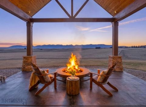 Photo of 9670 Prairie Rd Rd, Bozeman, MT 59741 (MLS # 408062)