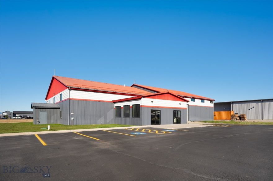This is a large building on the North side of Belgrade near new neighborhoods with easy access to the airport and all that Belgrade has to offer. This property has many possibilities including the ability to be a private school, church, business offices or manufacturing. There is 8927+/- sf of office space split between two floors. There is an additional 7818+/- sf of warehouse space that could be utilized by one tenant or rented to a separate tenant. Take advantage of a large parking lot and good exterior lighting. This building is vacant and ready to go. Also listed as MLS#404127