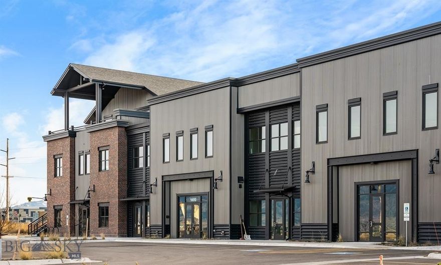 Suite 105 at Northwest Crossing’s Building I offers 2,871 SF of Class A commercial space within one of Bozeman’s premier mixed-use developments. The space features modern finishes, an efficient layout, and strong natural light. Ideal for retail, office, medical, or service users. Located near Chipotle, Gallatin High School, and the Bozeman Sports Park, the property benefits from consistent daily traffic and strong surrounding demand drivers.

Northwest Crossing is a rapidly growing master-planned community with over 1,000 planned residential units creating a built-in customer base. The development continues to demonstrate strong momentum with high leasing velocity in NWX apartments and robust sales from Williams Homes, further reinforcing long-term viability and sustained commercial demand.