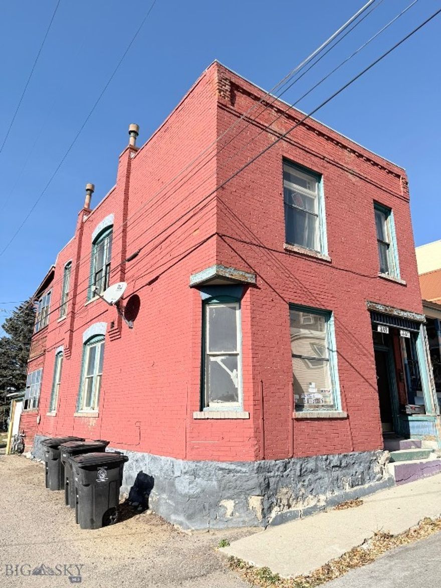 An affordable investment or owner-occupant opportunity in Uptown Butte— just steps from St. James and minutes to Montana Tech University. This classic up-and-down duplex features:

Upper unit: 2 bedrooms;
Lower unit: 1 bedroom;
Generously sized living rooms in both units;
Each unit includes a private enclosed back porch—perfect for extra storage or relaxing space. 

Whether you're looking to expand your rental portfolio or live in one unit while renting the other, this property offers location, livability, and long-term value.