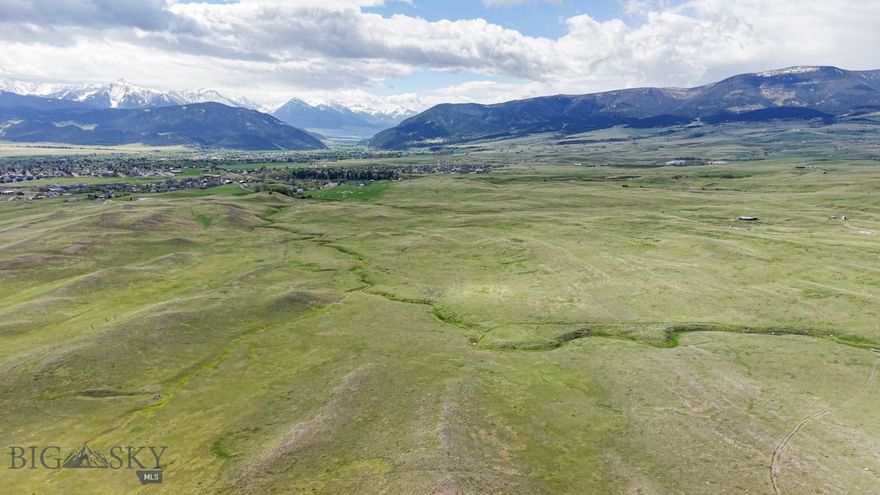 Western Ranch Brokers presents Fleshman Creek, an 857 ± acre property bordering Livingston, MT. Its size and location create many opportunities, from ranching to recreation or potential development. The 857± acres are divided into three parcels, fully perimeter fenced and equipped with power. A well with stock water rights powered by electricity provides reliable water for livestock, and the rolling grassy terrain offers excellent summer pasture for horses or cattle. Wildlife, including antelope and mule deer, are common here, and the nearby Yellowstone River offers world-class fly fishing. Create a private ranch, equine estate, or residential development with incredible views in every direction. To the southeast are the Absaroka Mountains, the Yellowstone River Valley stretches to the south, and the Crazy Mountains rise up to the East. Minutes from downtown Livingston, easily enjoy its vibrant art scene, delicious restaurants, live music, and cultural events that make living here so wonderful. Outdoor enthusiasts will thrive with hiking, hunting, wildlife viewing, rafting, and Yellowstone National Park, with its iconic hot springs, landscapes, and wildlife just 1 hour south. The Bozeman Trail, a major 1860s route linking the Oregon Trail to the gold fields of Montana, traverses the property, tying it to a legacy of early Montana settlement and western exploration. Bozeman is only 30 minutes to the west, putting an international airport within short driving distance. Build your legacy on these 857 ± private acres, only minutes from downtown Livingston, MT.