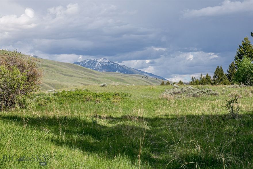 Native American's lived on this site more than 500 years ago. When teepee rings were discovered here, the developer funded an excavation by a Bozeman archaeologist that provided new clues into the history of the Madison Valley. Respectful of the early inhabitants of this site, the home here will be tucked back in the aspens and pines, away from the rings, while still providing the expansive views of the Madison River Valley.
Imagine an elevated plateau filled with open sky bordered by a large quaking aspen grove and old growth trees and where your home captures views of the scenic Madison River and two rugged mountain ranges. Lot 3 borders ranch open space and is a quick walk to the Madison River. You will discover ancient teepee rings on this special lot. Design guidelines allow a single story home, not to exceed 22' in height, nestled in the aspens to ensure privacy and unobstructed views for all ranch neighbors. Although the parcel and homesite have a private and secluded feeling, it is only minutes up the road from the common amenities enjoyed by all Sun West Ranch owners. Sun West Ranch is a 2,000 acre gated, shared ranching community with full-time ranch management staff offering private fly fishing access to trout ponds and the Blue Ribbon Madison River, an equestrian facility, trail system for hiking, biking, or cross country skiing, access to public land for hunting and 1,600 acres of preserved common space. Sun West Ranch offers a year round western ranch lifestyle with all the modern conveniences. Big Sky Airport is only 20 minutes away offering service for private aircraft and Yellowstone National Park is nearby.
