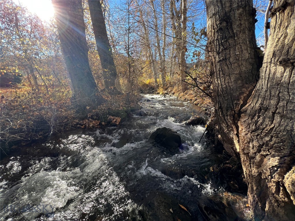 Two homes for the price of one! Fantastic opportunity to create your ideal Montana property! Nestled in the quaint town of Pony, MT, this 1/3 acre property is boarded by Pony Creek and has 2 structures totaling 1,746 sf, on 4 lots. With incredible proximity and access to the Tobacco Root Mountains this a recreationalist's dream. Hunting, fishing, hiking, camping, mountain biking, backcountry skiing, and snowmobiling are right out the front door. The two structures on the property have undergone some renovations in the past years, but neither is complete. The single family home, originally constructed in 1898, is on the northern side of the property has had some electrical updates. It is currently used for storage, but has the potential to be renovated into a wonderful, historic home. The dry cabin on the south side of the property is being used as the living space and is heated by a wood burning stove. The floors have been sanded and refinished, the walls have been sheet-rocked, and a temporary kitchen has been installed. The bathroom is functioning with a composting toilet. Water is currently supplied by a fillable 500 gallon tank for cooking, cleaning and showers. A newly constructed out building houses a sauna, with an attached outdoor shower. The property is currently divided into two separate parcels. The calming sound of the babbling creek, coupled with the mature trees and mountain views, make this a truly unique property. Bring your vision and imagination to this incredible setting! Located just down the road from the Y Knot Barn wedding venue, this would make an ideal location for a short term rental catering to wedding attendees.